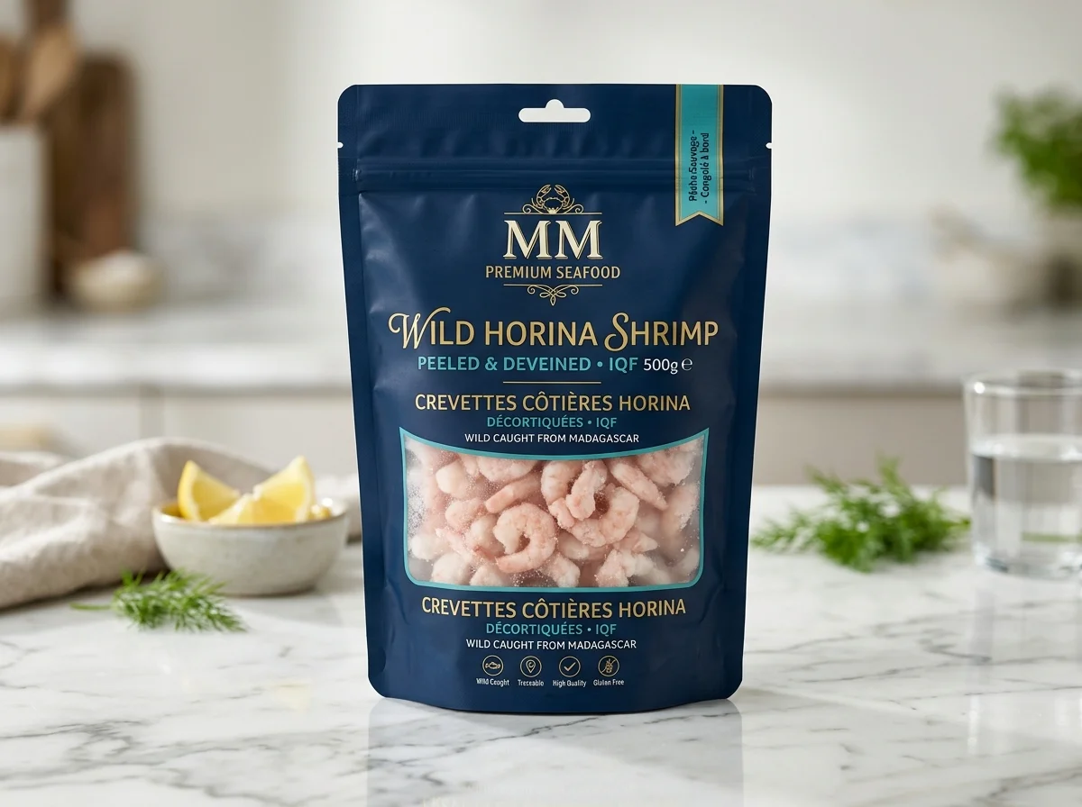 Horina Coastal Shrimp – Peeled & Deveined IQF